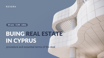 Webinar. Buying real estate in Cyprus