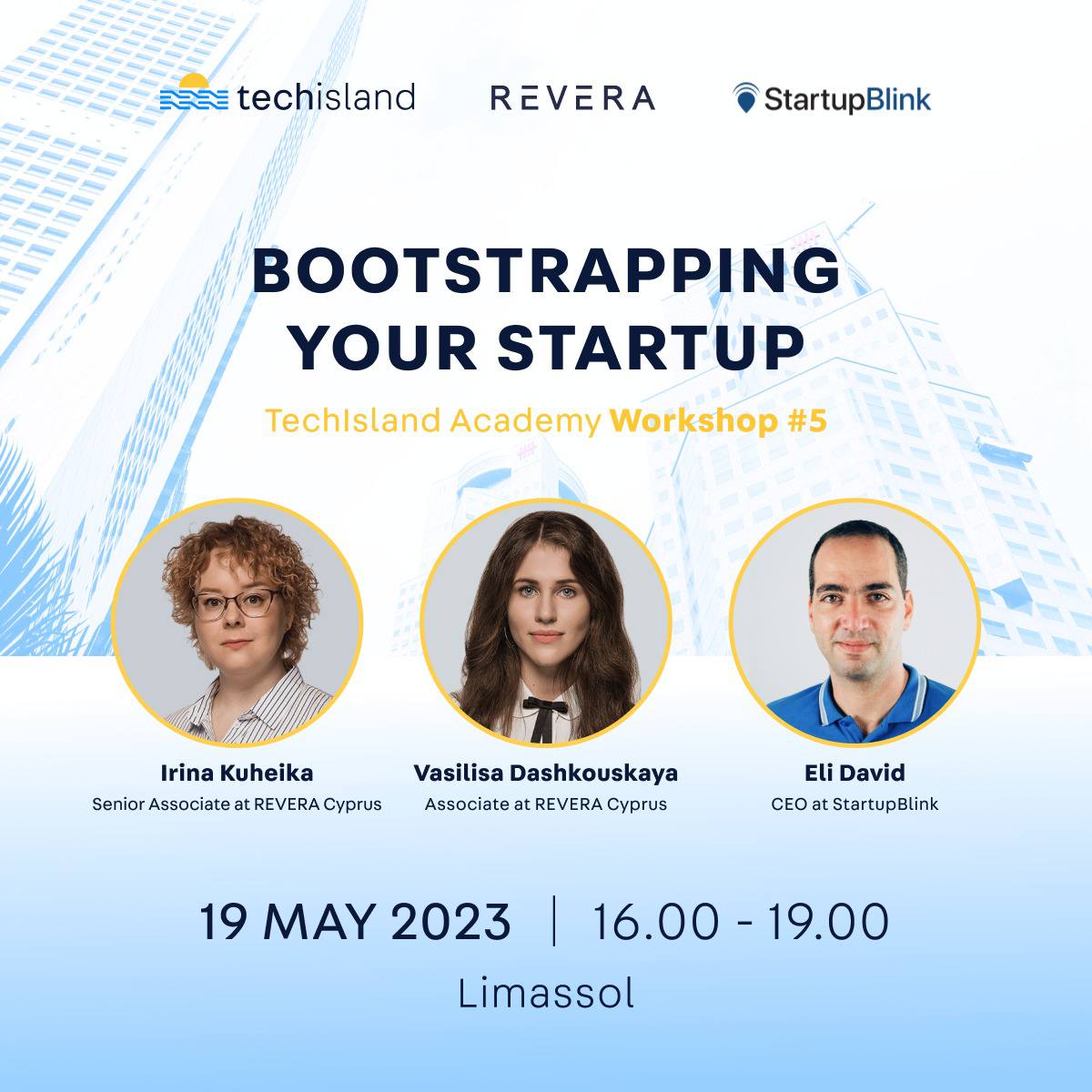 Bootstrapping your Startup. TechIsland Academy Workshop #5